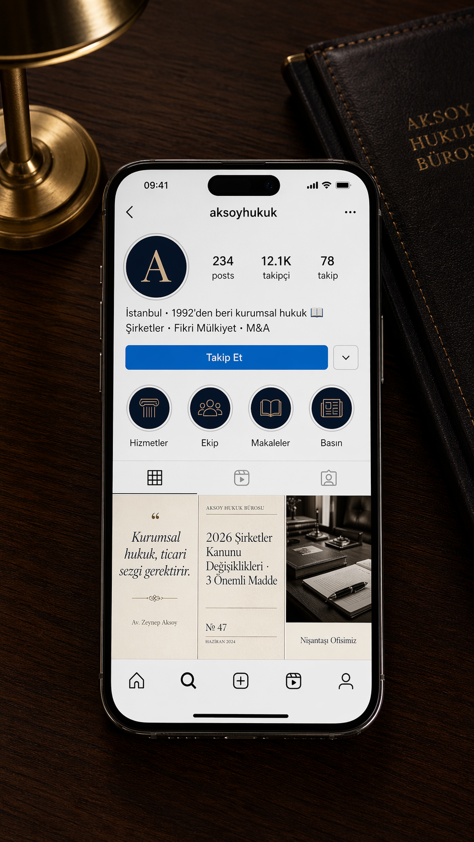 Aksoy Hukuk Instagram profili · Hukuk Bürosu