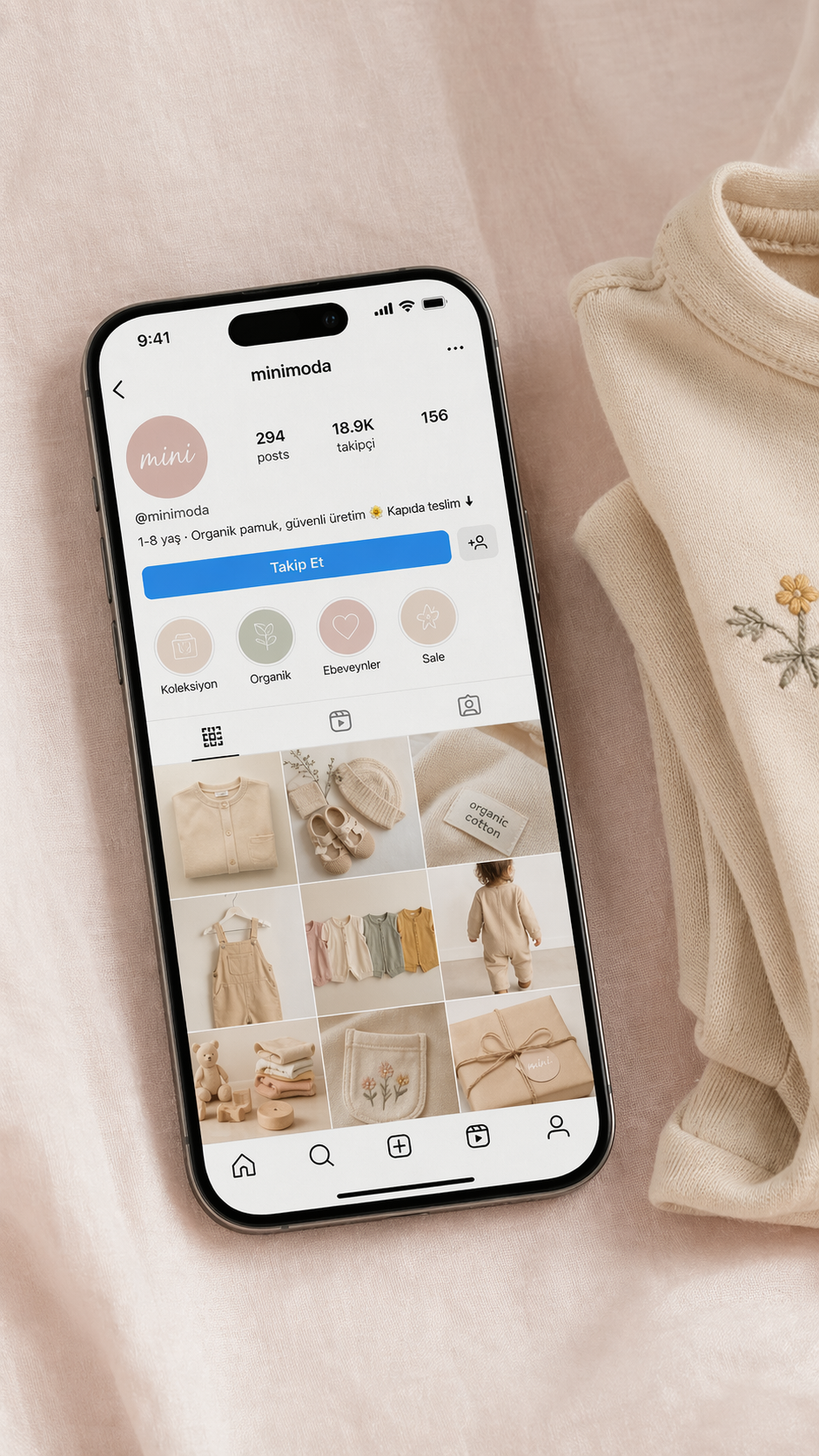 Mini Moda Instagram profili · Çocuk Giyim